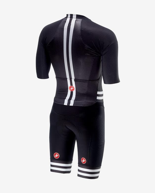 Traje integral Castelli Sanremo 4.0 Speed Suit Rosso Corsa negro - #2