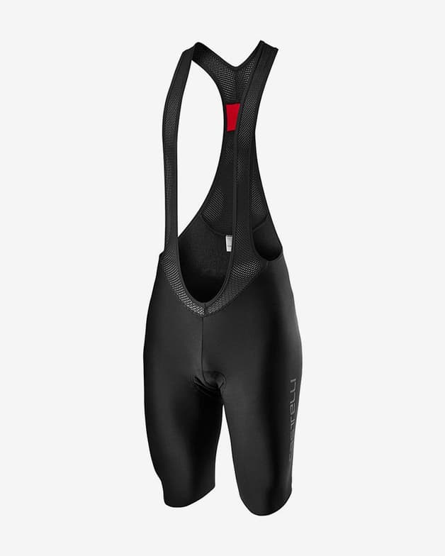 Culote corto térmico Castelli Nano Flex Pro Race Rosso Corsa negro - #1