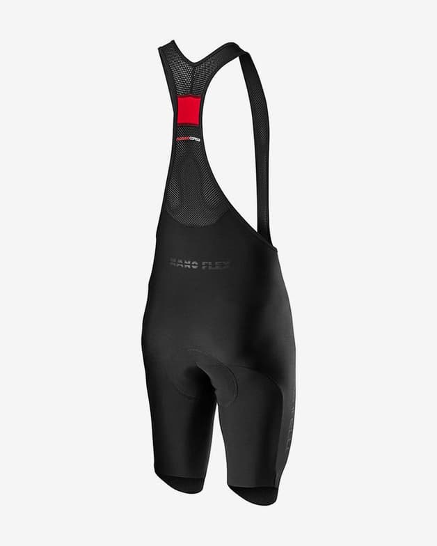 Culote corto térmico Castelli Nano Flex Pro Race Rosso Corsa negro - #2