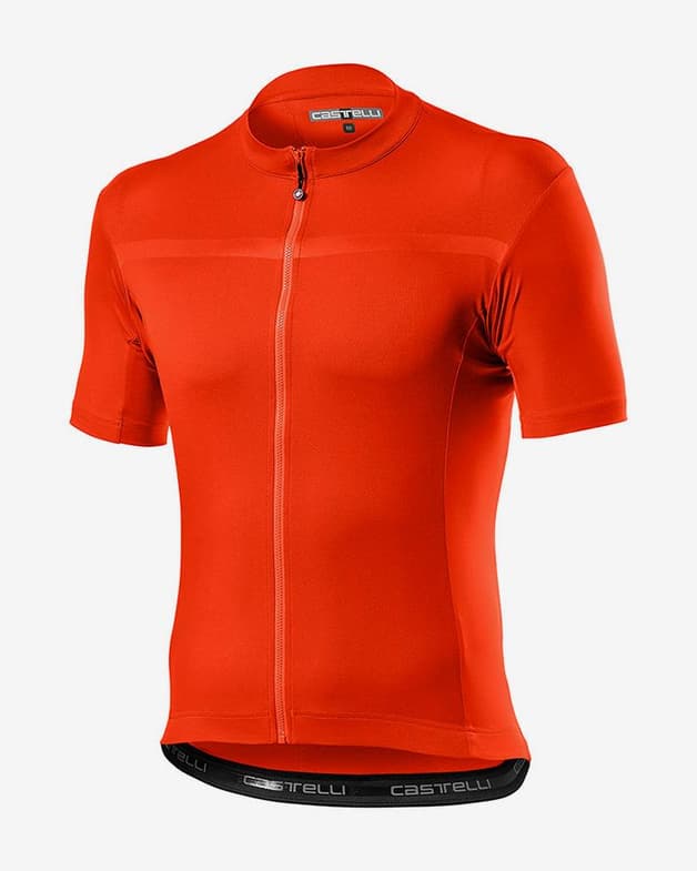 Maillot Castelli Classifica manga corta naranja - #1