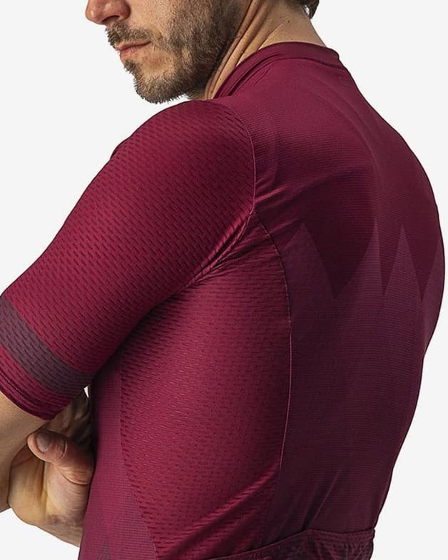 Maillot Castelli A Tutta manga corta rojo burdeos - #4