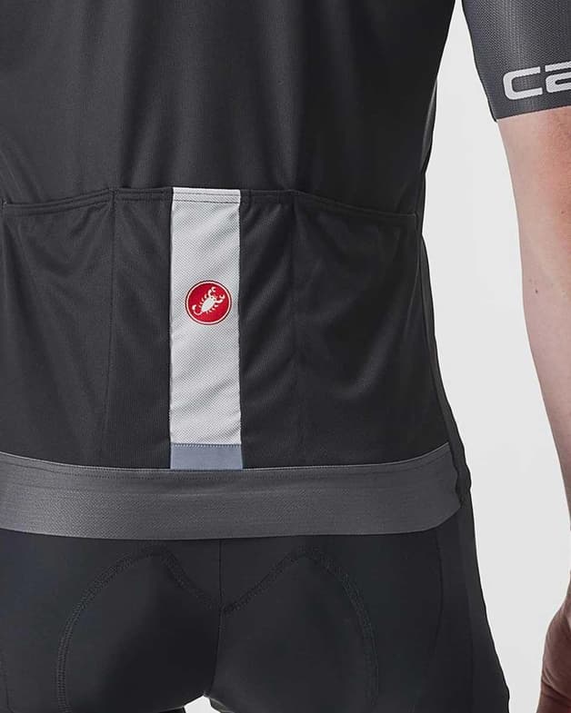 Maillot Castelli Entrata VI manga corta negro claro - #3