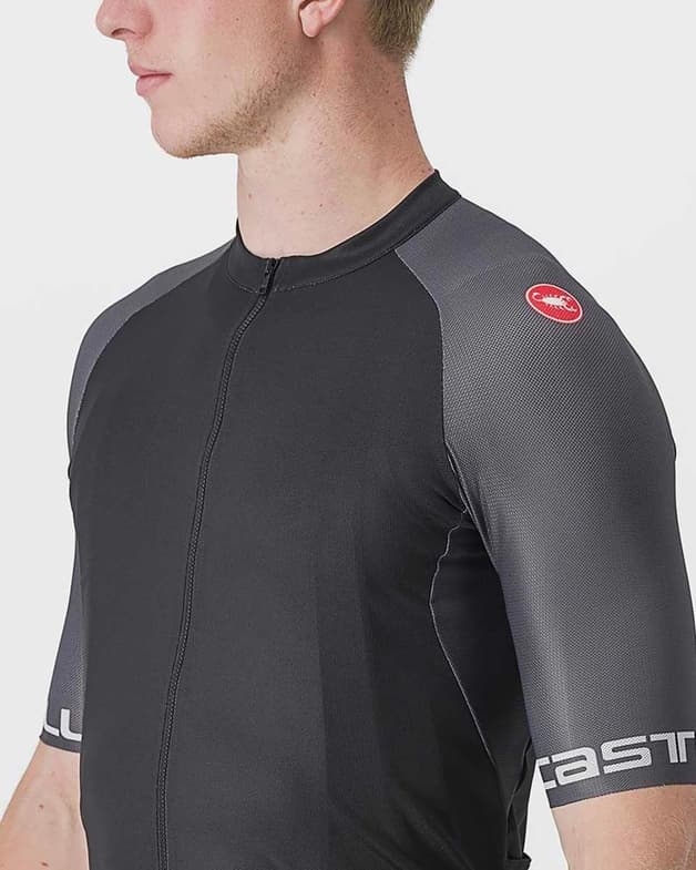 Maillot Castelli Entrata VI manga corta negro claro - #4