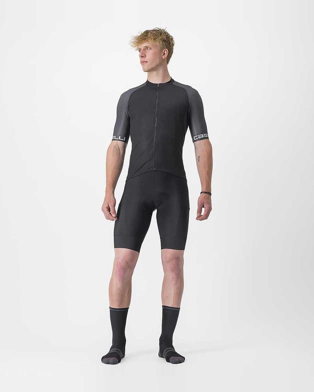 Maillot Castelli Entrata VI manga corta negro claro - #5