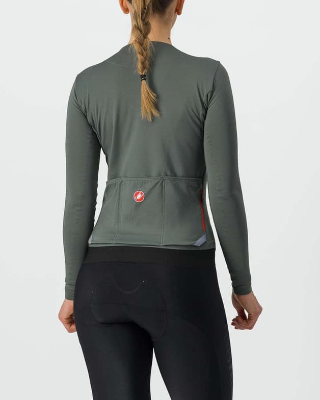 Maillot Castelli Fly manche longue gris intense femme - #2