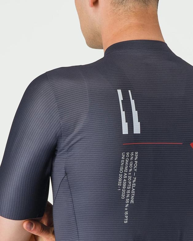 Maillot Castelli Espresso R-A/D manches courtes bleu foncé - #5