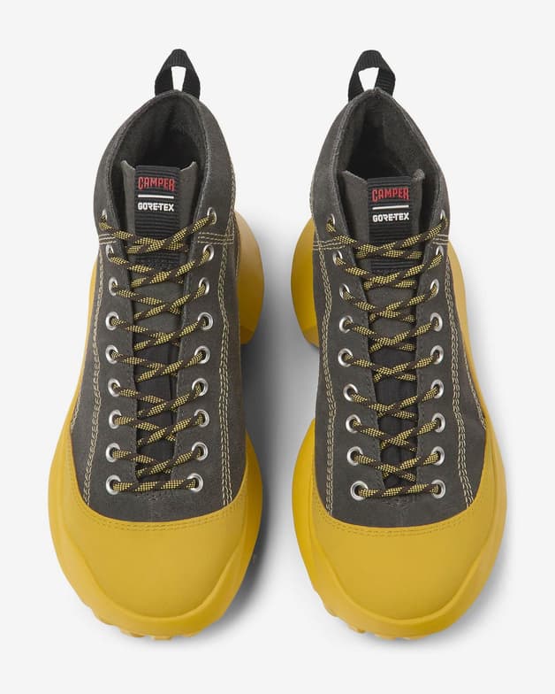 Zapatillas Camper CRCLR Multi GORE-TEX gris oscuro amarillo mujer - #3