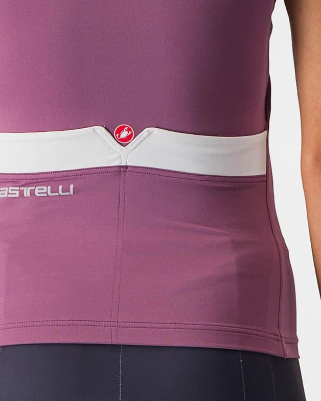 Maillot Castelli Solaris tirantes lila mujer - #5