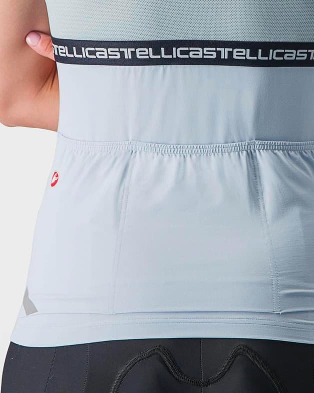 Maillot Castelli Bavette tirantes azul celeste mujer - #5