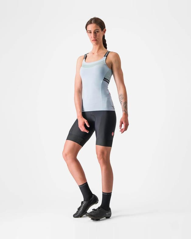 Maillot Castelli Bavette tirantes azul celeste mujer - #6
