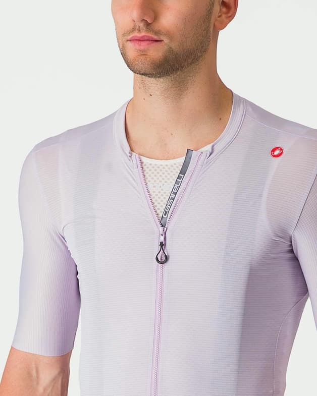 Dámský krátký rukáv dres Castelli Espresso fialová mlha - #6