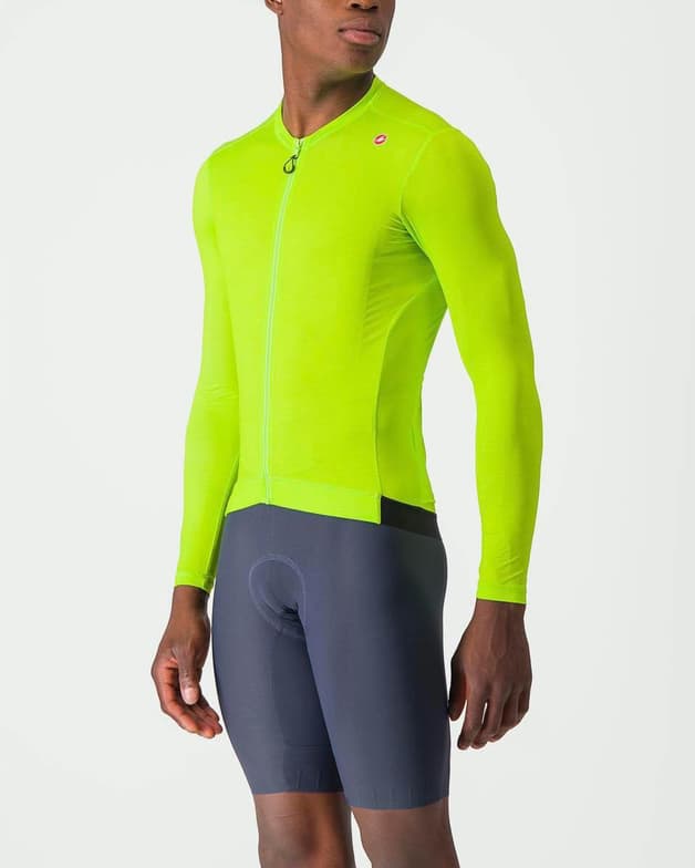 Maillot Castelli Espresso manga larga lima eléctrico - #3