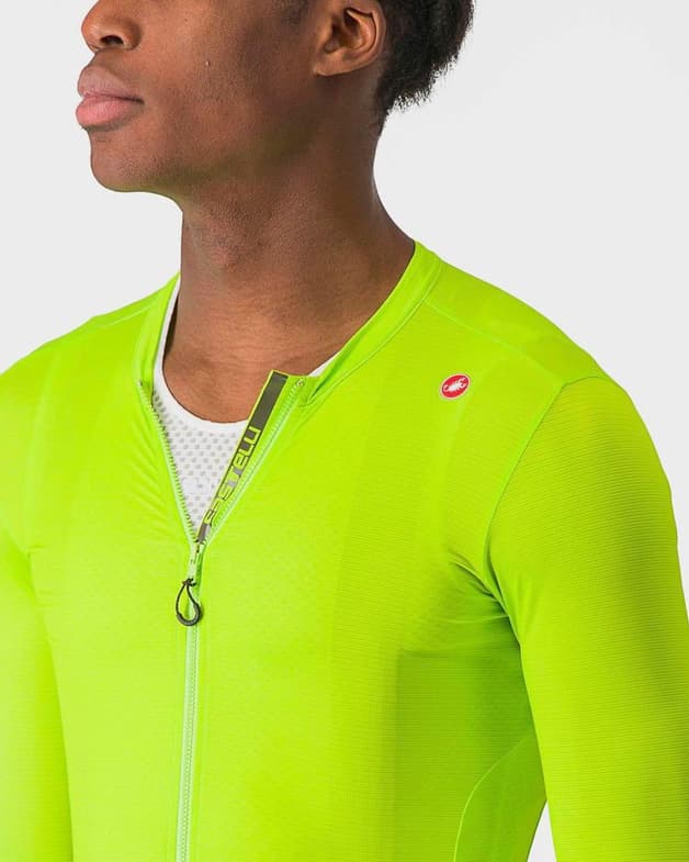 Maillot Castelli Espresso manga larga lima eléctrico - #5