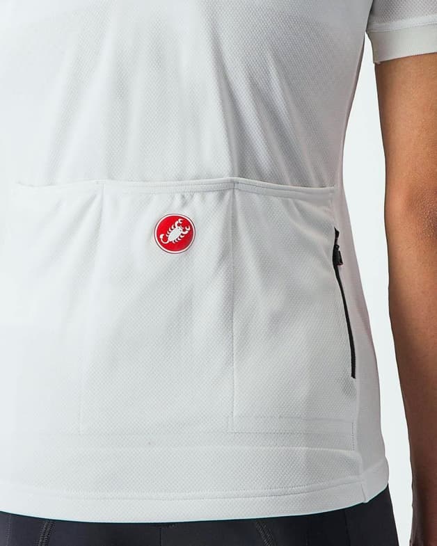 Castelli Espresso kortærmet cykeltrøje dame elfenbenshvid - #5