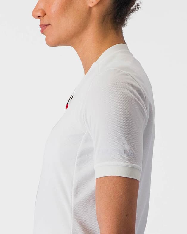 Castelli Espresso kortærmet cykeltrøje dame elfenbenshvid - #7