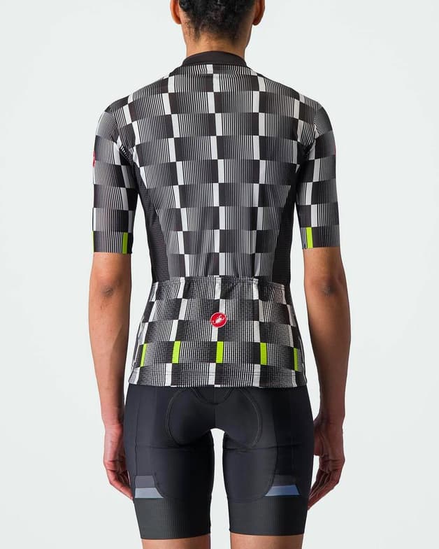 Maillot Castelli Dimensione manche courte noir blanc femme - #2