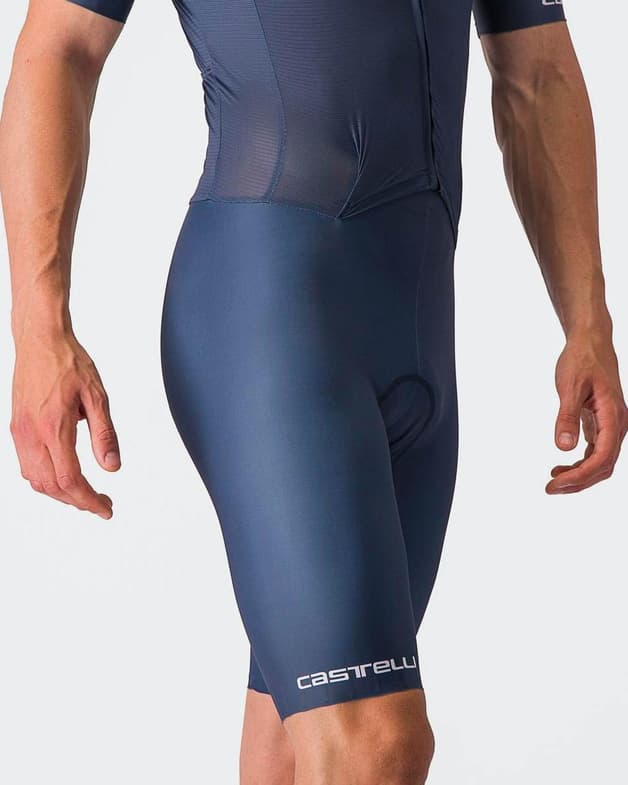 Traje integral Castelli Sanremo BTW Rosso Corsa corto azul oscuro - #7