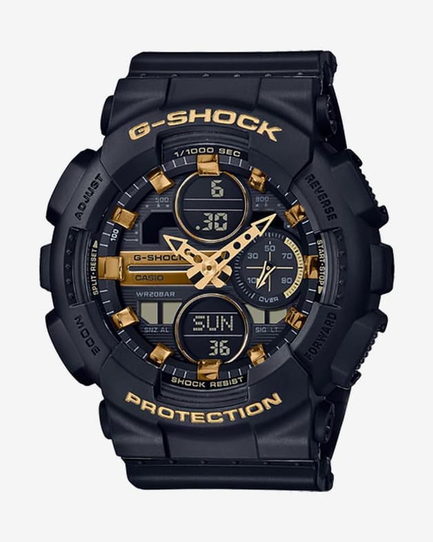 Casio G-Shock GMA-S140M negro dorado mujer - #1