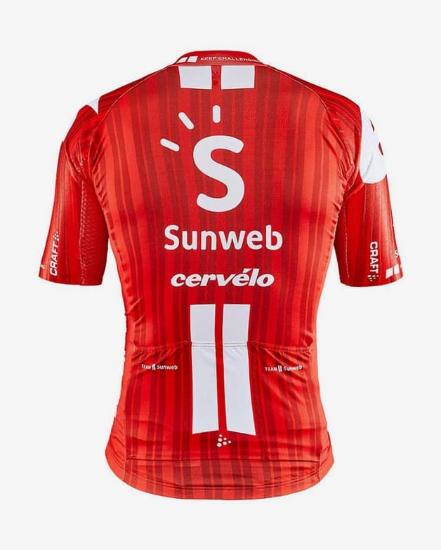 Maillot Team Sunweb 2020 Aerolight rojo blanco - #2