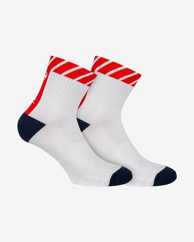 Calcetines Champion Performance High blanco rojo negro (2 pares) - #1