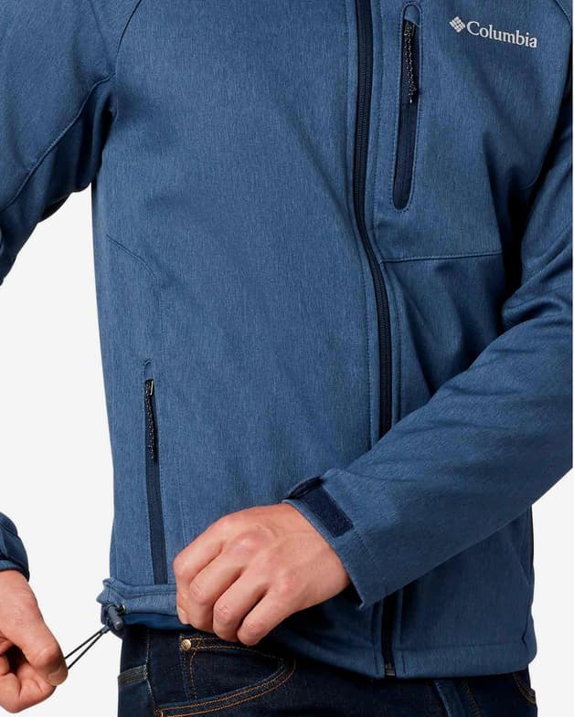 Chaqueta Columbia Cascade Ridge II Softshell azul oscuro - Chaqueta fina - #4