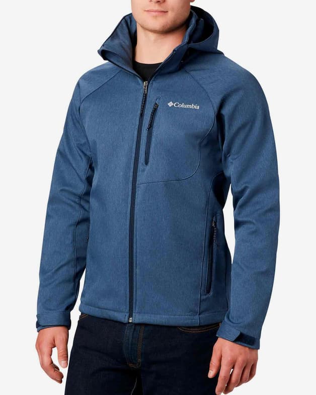 Chaqueta Columbia Cascade Ridge II Softshell azul oscuro - Chaqueta fina - #1