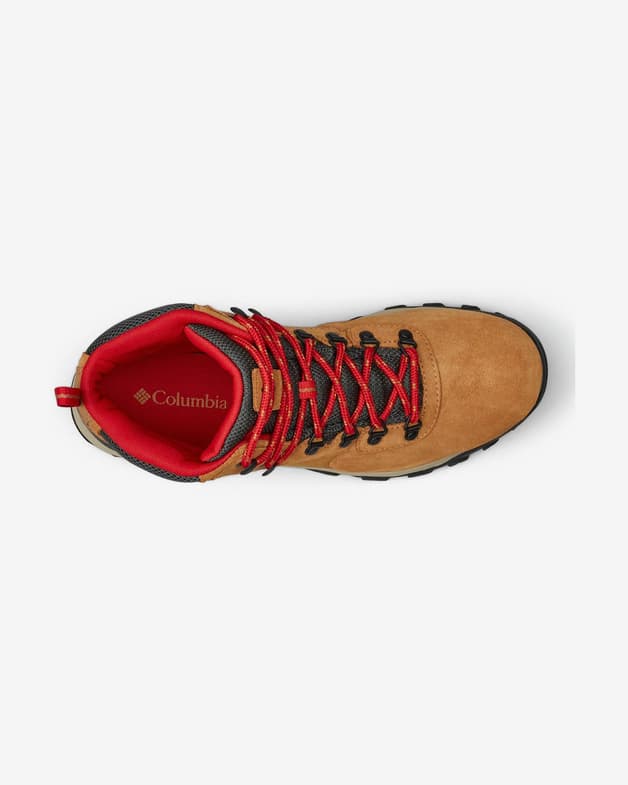 Botas Columbia Newton Ridge Plus II Suede Waterproof marrón claro rojo - #8