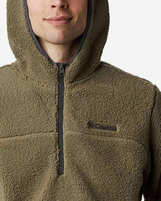 Forro polar con capucha Columbia Rugged Ridge II Sherpa verde grisáceo - #3