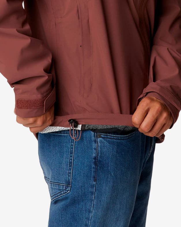 Chaqueta Columbia Omni-Tech Ampli-Dry Shell granate oscuro - #8