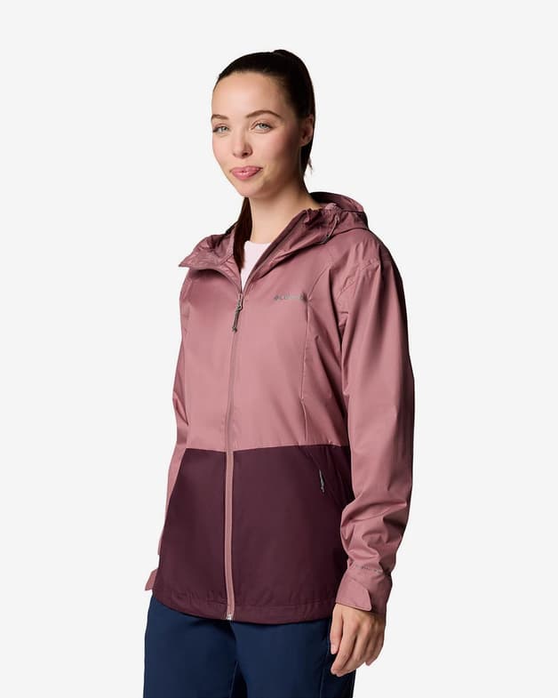 Chaqueta con capucha Columbia Inner Limits III rosa violeta mujer - #2