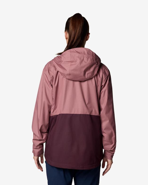 Chaqueta con capucha Columbia Inner Limits III rosa violeta mujer - #3