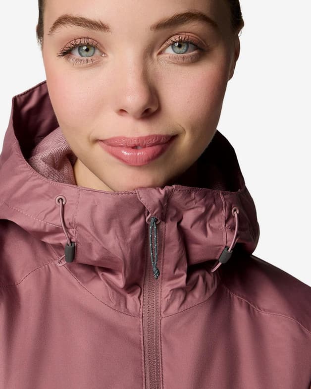 Chaqueta con capucha Columbia Inner Limits III rosa violeta mujer - #6