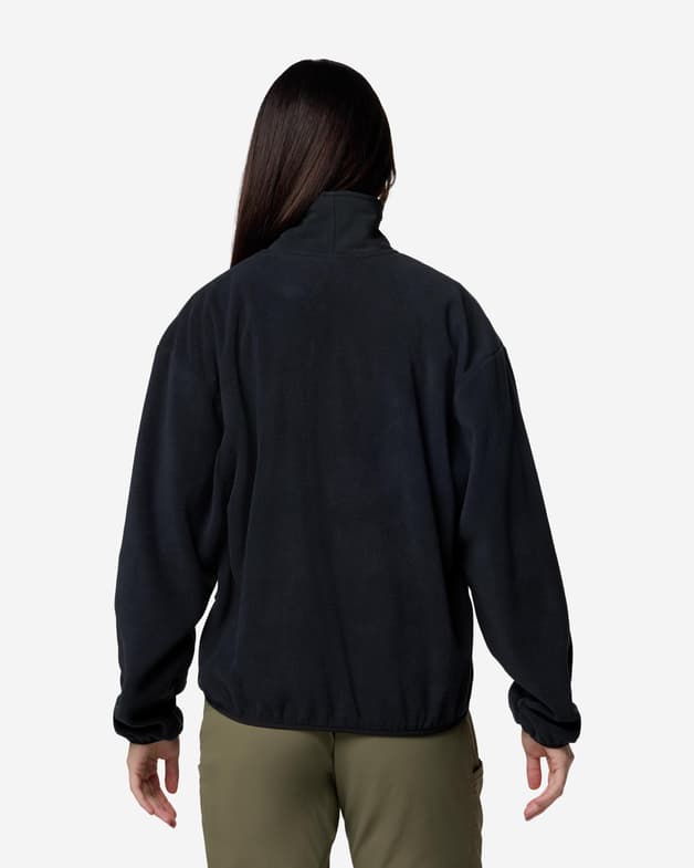 Forro polar Columbia Sequoia Grove Half Zip Fleece negro asfalto mujer - #3