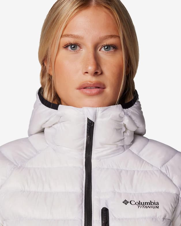 Chaqueta con capucha Columbia Arctic Crest Down blanco mujer - #6