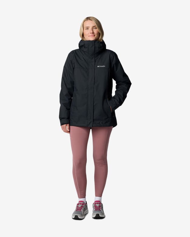Chaqueta con capucha Columbia Hikebound II Interchange negro mujer - #6
