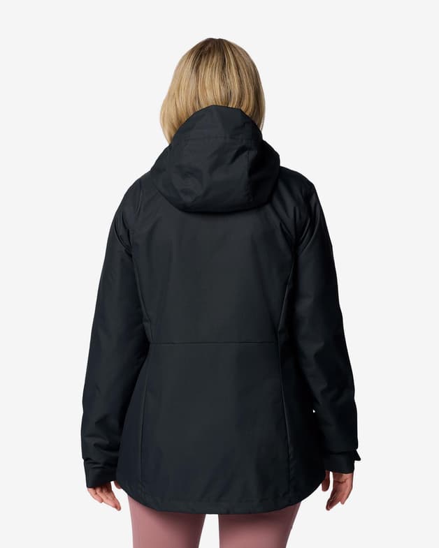 Chaqueta con capucha Columbia Hikebound II Interchange negro mujer - #3