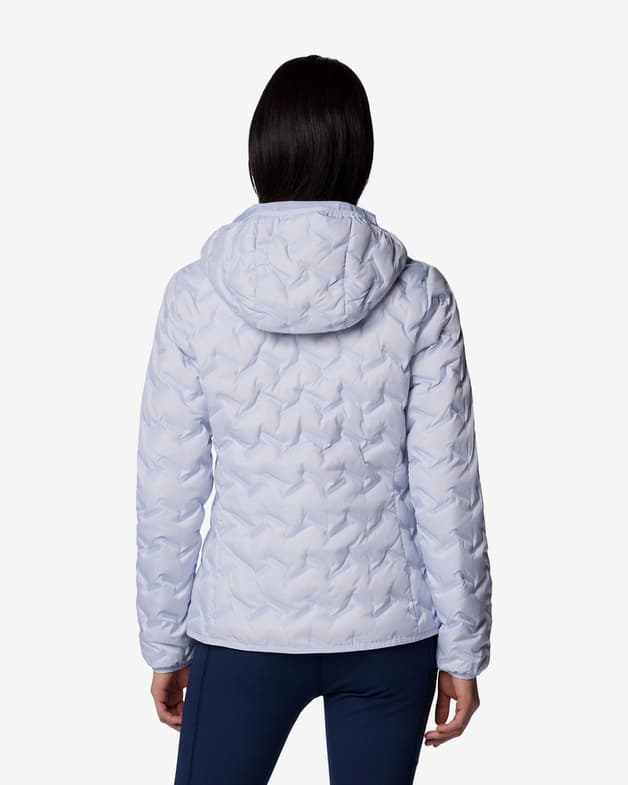 Chaqueta con capucha Columbia Delta Ridge II Down violeta claro mujer - #2