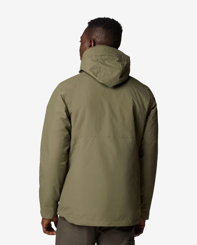 Chaqueta con capucha Columbia Element Blocker III Interchange marrón verdáceo - #3