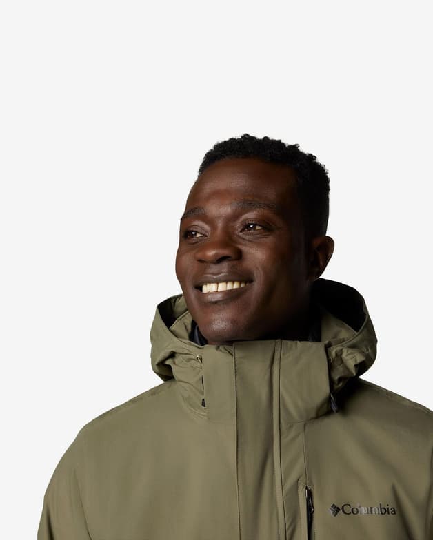 Chaqueta con capucha Columbia Element Blocker III Interchange marrón verdáceo - #6