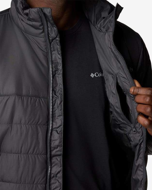 Chaqueta con capucha Columbia Element Blocker III Interchange marrón verdáceo - #9