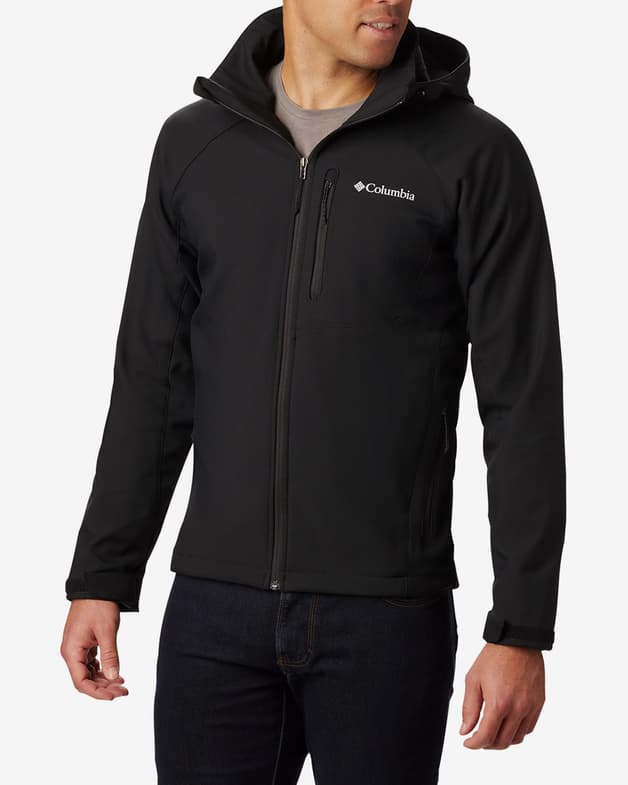 Chaqueta con capucha Columbia Cascade Ridge III Softshell negro - #1