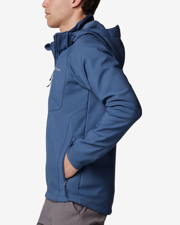 Chaqueta con capucha Columbia Cascade Ridge III Softshell azul - #2