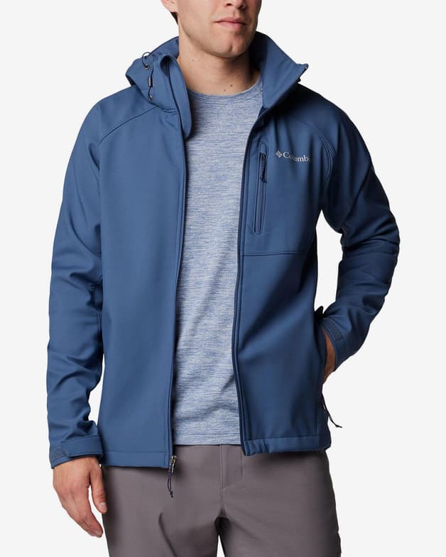 Chaqueta con capucha Columbia Cascade Ridge III Softshell azul - #4