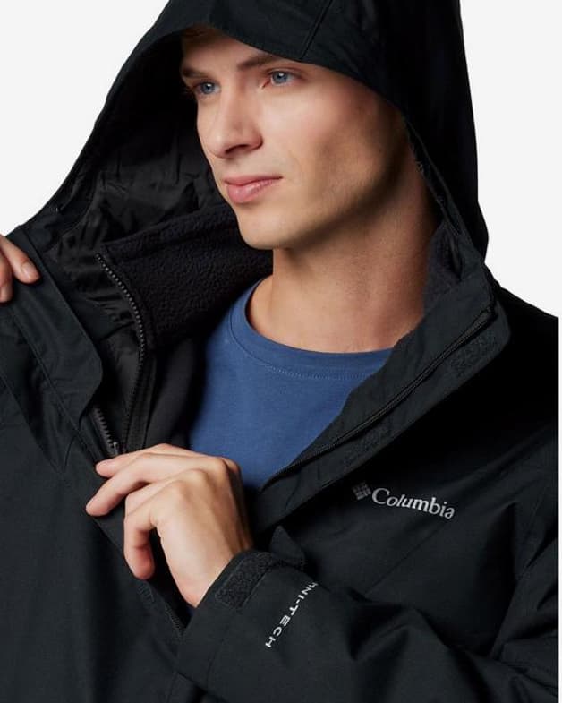 Chaqueta con capucha Columbia Hikebound II Interchange negro - #5