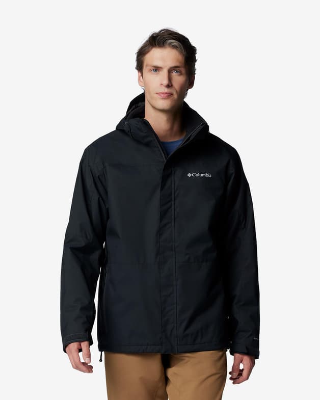 Chaqueta con capucha Columbia Hikebound II Interchange negro - #1