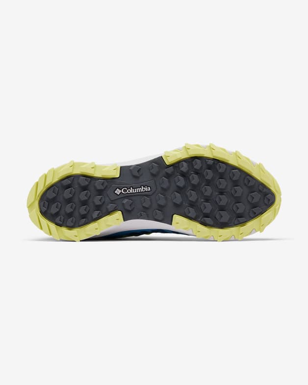 Zapatillas Columbia Peakfreak II Outdry azul amarillo neón - #9