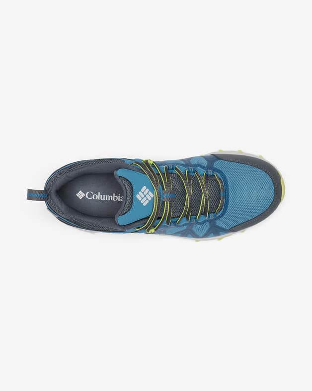 Zapatillas Columbia Peakfreak II Outdry azul amarillo neón - #8