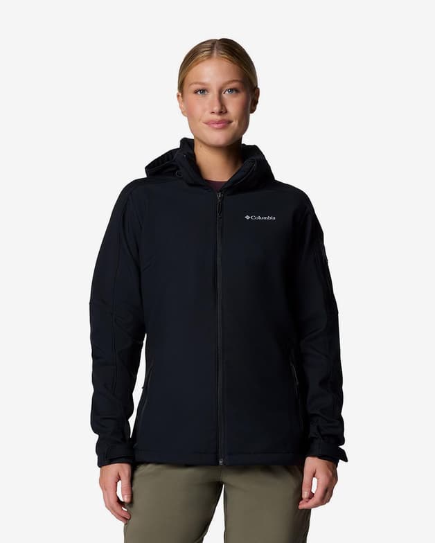 Chaqueta con capucha Columbia Cascade Ridge II negro mujer - #1