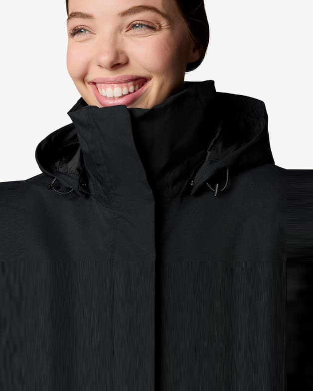 Chaqueta con capucha Columbia Pulaski II Interchange negro mujer - #8