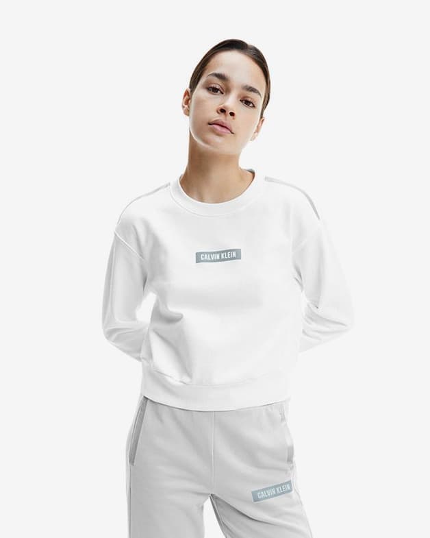 Sudadera Calvin Klein Relaxed blanco mujer - #2